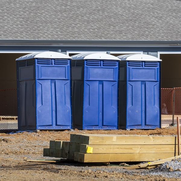 how can i report damages or issues with the portable restrooms during my rental period in Cassville Pennsylvania